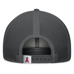 Los Angeles Angels A-Frame Trucker Adjustable Hat Gray/Graphite