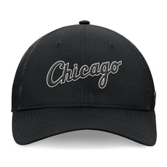 Chicago White Sox Spacer Mesh Flex Hat Black