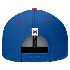 Chicago Cubs Fundamental Bold Snapback Hat Royal/Red