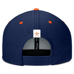Houston Astros Fundamental Bold Snapback Hat Navy/Orange