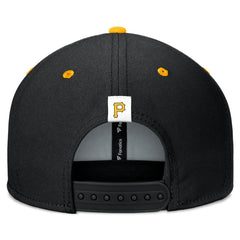 Pittsburgh Pirates Fundamental Bold Snapback Hat Black/Gold