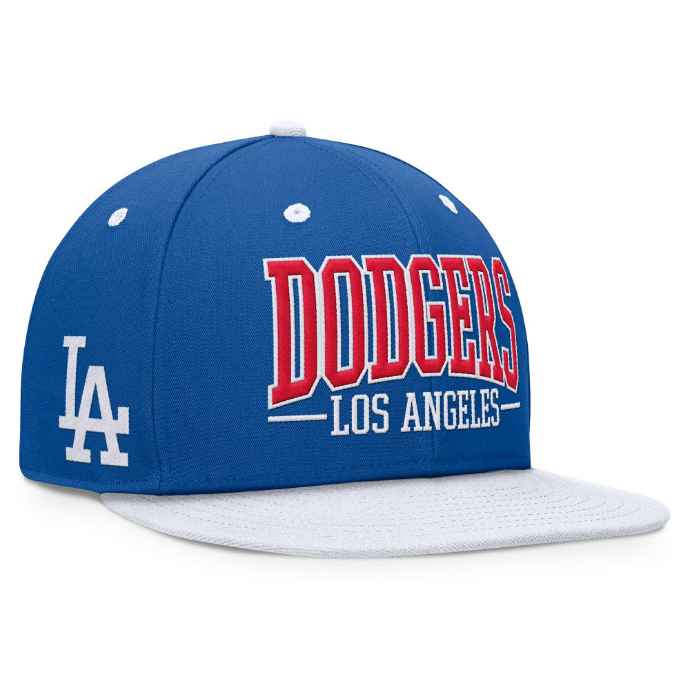 Los Angeles Dodgers Fundamental Bold Snapback Hat Royal/White