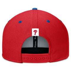 Philadelphia Phillies Fundamental Bold Snapback Hat Red/Royal
