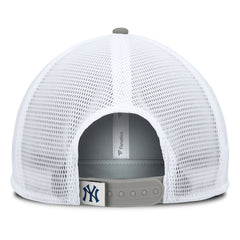 New York Yankees Fundamental Foam Front Snapback Hat Navy/White