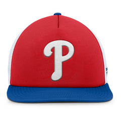 Philadelphia Phillies Fundamental Foam Front Snapback Hat Red/White