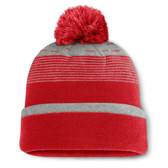 St. Louis Cardinals Fundamental Gradient Cuffed Knit Hat with Pom Red