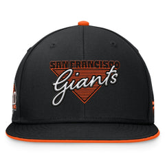 San Francisco Giants Fundamental Tri-Script Fitted Hat Black