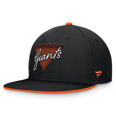 San Francisco Giants Fundamental Tri-Script Fitted Hat Black
