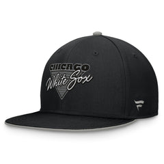 Chicago White Sox Fundamental Tri-Script Fitted Hat Black