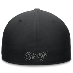 Chicago White Sox Fundamental Tri-Script Fitted Hat Black