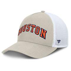 Houston Astros Heritage Light Khaki A-Frame Adjustable Hat Khaki