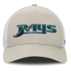 Tampa Bay Rays Heritage Light Khaki A-Frame Adjustable Hat Khaki
