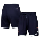 Atlanta Braves Pro Standard Women's Classic Mesh Shorts Navy