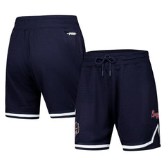 Atlanta Braves Pro Standard Women's Classic Mesh Shorts Navy