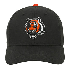 Cincinnati Bengals Youth Team Pre-Curved Adjustable Hat - Black cheap