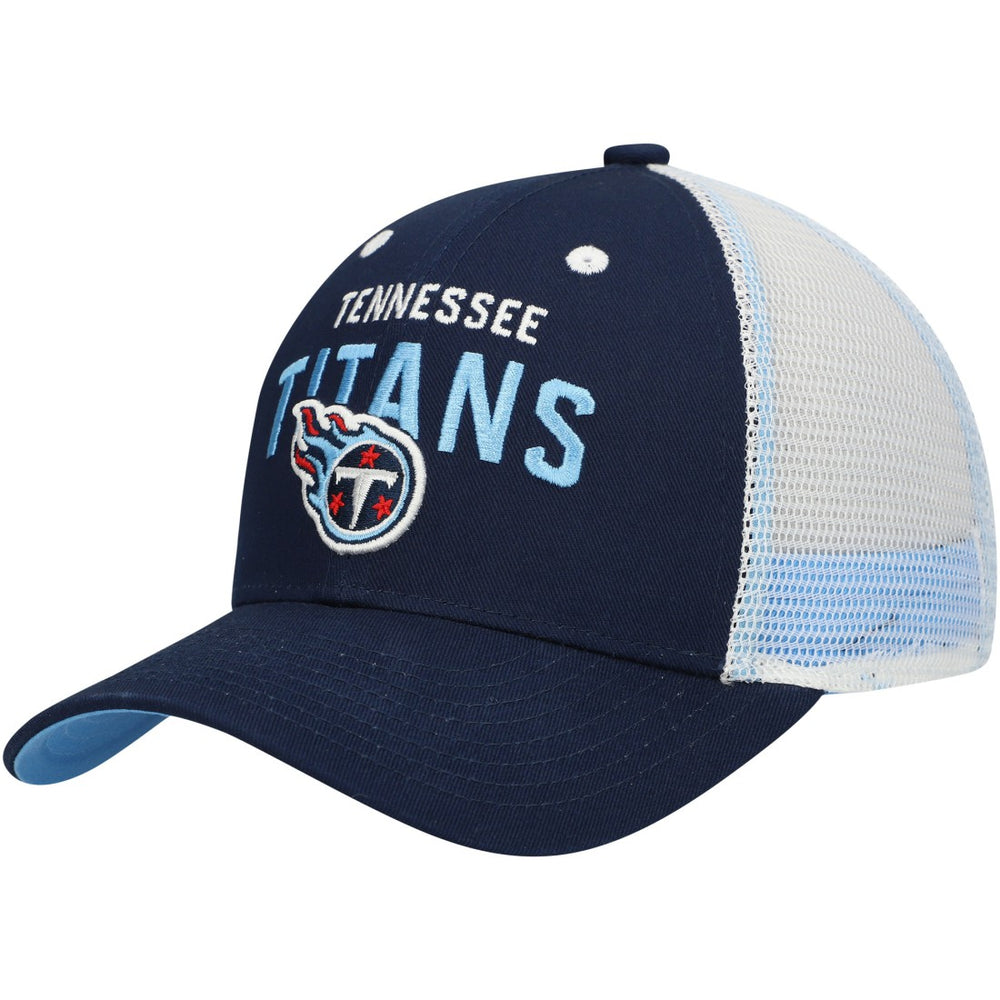 Tennessee Titans Youth Core Lockup Trucker Adjustable Hat - Navy sale