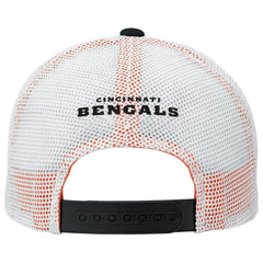 Cincinnati Bengals Youth Core Lockup Trucker Adjustable Hat - Black cheap