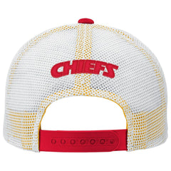 Kansas City Chiefs Youth Core Lockup Trucker Adjustable Hat - Red online
