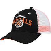 Cincinnati Bengals Preschool Core Lockup Trucker Adjustable hat - Black on sale