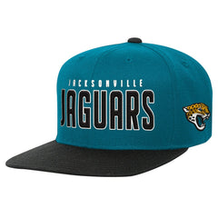Jacksonville Jaguars Preschool Lock Up Snapback Hat - Teal/Black on sale