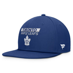 Toronto Maple Leafs Fanatics Authentic Pro Prime Snapback Hat - Blue Hats