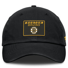 Boston Bruins Fanatics Authentic Pro Prime Adjustable Hat - Black Hats