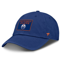 Edmonton Oilers Fanatics Authentic Pro Prime Adjustable Hat - Royal Hats