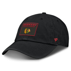 Chicago Blackhawks Fanatics Authentic Pro Prime Adjustable Hat - Black Hats