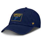 St. Louis Blues Fanatics Authentic Pro Prime Adjustable Hat - Navy Hats