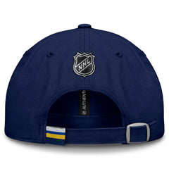 St. Louis Blues Fanatics Authentic Pro Prime Adjustable Hat - Navy Hats