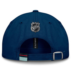 Seattle Kraken Fanatics Authentic Pro Prime Adjustable Hat - Deep Sea Blue Hats