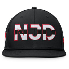 New Jersey Devils Fanatics Authentic Pro Rink Snapback Hat - Black Jerseys