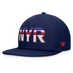 New York Rangers Fanatics Authentic Pro Rink Snapback Hat - Navy Hats