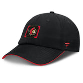 Ottawa Senators Fanatics Authentic Pro Ripstop Adjustable Hat - Black/Red Hats