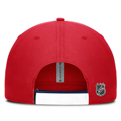 Washington Capitals Fanatics Authentic Pro Ripstop Adjustable Hat - Red/Navy Hats