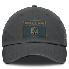 Vegas Golden Knights Fanatics Women's Authentic Pro Rink Adjustable Hat - Gray Hats