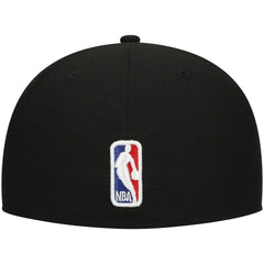 Philadelphia 76ers Blackout Shadow Logo 59FIFTY Fitted Hat - Black online