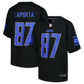 Sam LaPorta Detroit Lions Youth Game Jersey - Black online