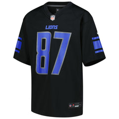 Sam LaPorta Detroit Lions Youth Game Jersey - Black online