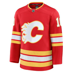 Jonathan Huberdeau Calgary Flames Fanatics Home Premium Jersey - Red Jerseys