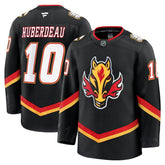 Jonathan Huberdeau Calgary Flames Fanatics Alternate Premium Jersey - Black Jerseys