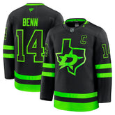 Jamie Benn Dallas Stars Fanatics Alternate Premium Jersey - Black Jerseys