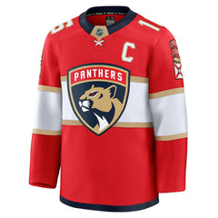 Aleksander Barkov Florida Panthers Fanatics Home Premium Jersey - Red Jerseys