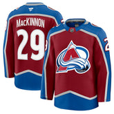 Nathan MacKinnon Colorado Avalanche Fanatics Home Premium Jersey - Burgundy Jerseys