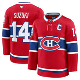 Nick Suzuki Montreal Canadiens Fanatics Home Premium Jersey - Red Jerseys