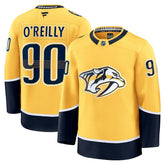 Ryan O'Reilly Nashville Predators Fanatics Home Premium Jersey - Yellow Jerseys