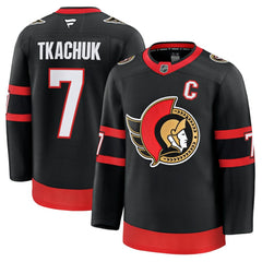 Brady Tkachuk Ottawa Senators Fanatics Home Premium Jersey - Black Jerseys