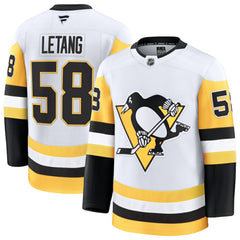 Kris Letang Pittsburgh Penguins Fanatics Premium Jersey - White Jerseys