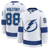 Andrei Vasilevskiy Tampa Bay Lightning Fanatics Away Premium Jersey - White Jerseys