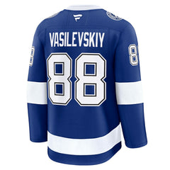 Andrei Vasilevskiy Tampa Bay Lightning Fanatics Home Premium Jersey - Blue Jerseys